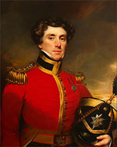a painting of Lt. Col. William Hunter Surgeon Major