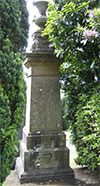 william hunter and mrs helen hunters grave
