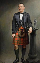 a painting of G.G.G. Hunter