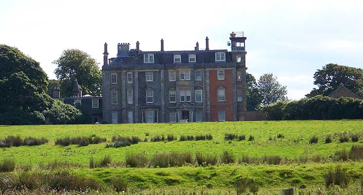 photograph showing Hunterston house