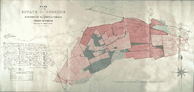 plan of Burnside estate