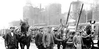 Hunters of Scotland in the Ironworks and mining